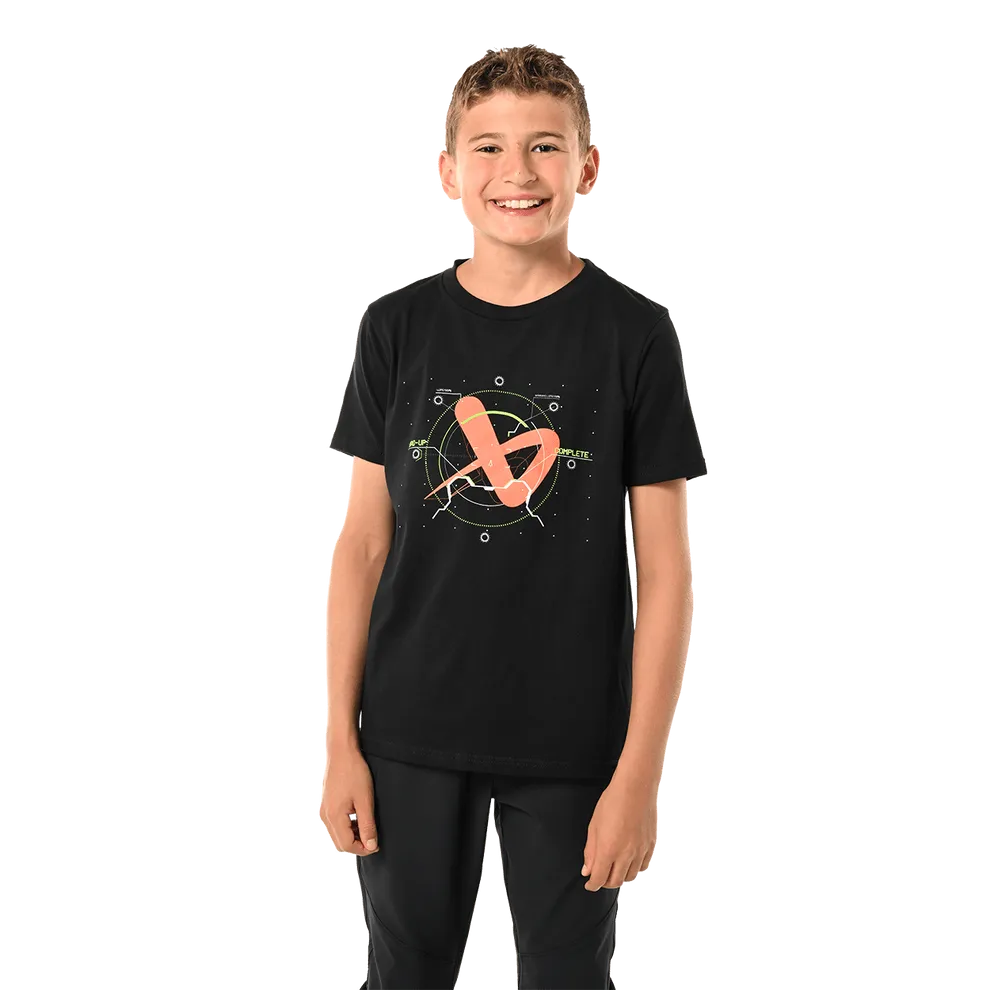 Bauer Upload Shortsleeve Youth Shirt - Black