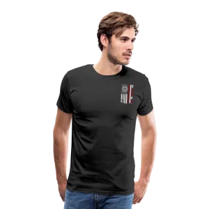 Best Firefighter Dad Ever Men's Premium T-Shirt (CK1848)