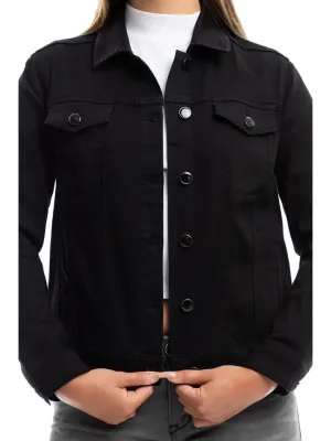 Better Butter Jean Jacket in Black