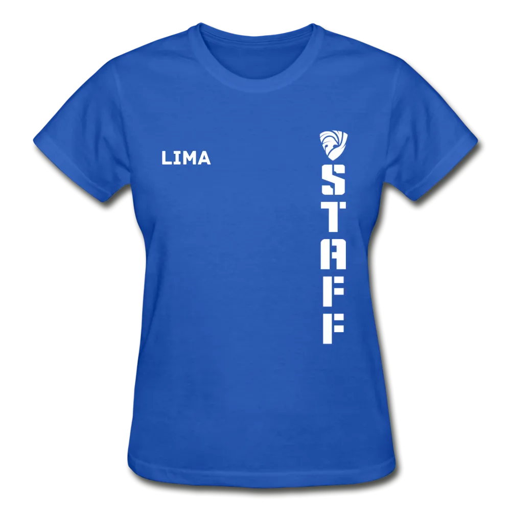 Blue Titan Staff - Female Shirt