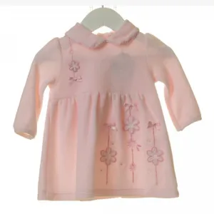 Blues Baby velour pink dress set