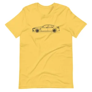 BMW F93 M8 Gran Coupé silhouette T-shirt