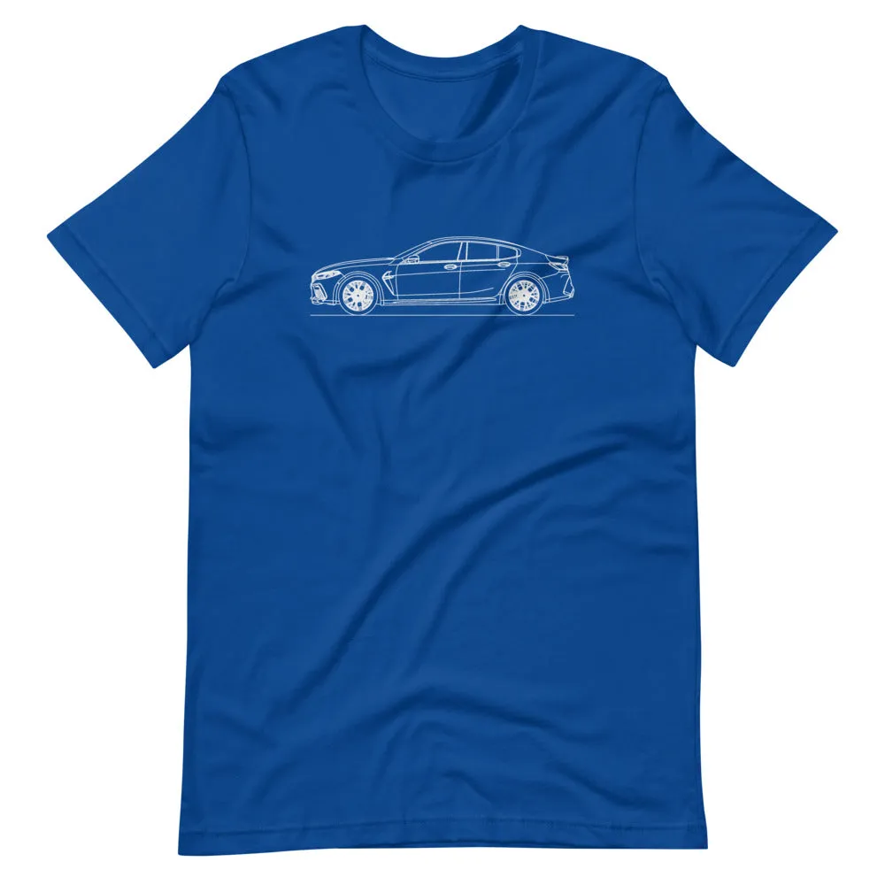 BMW F93 M8 Gran Coupé silhouette T-shirt