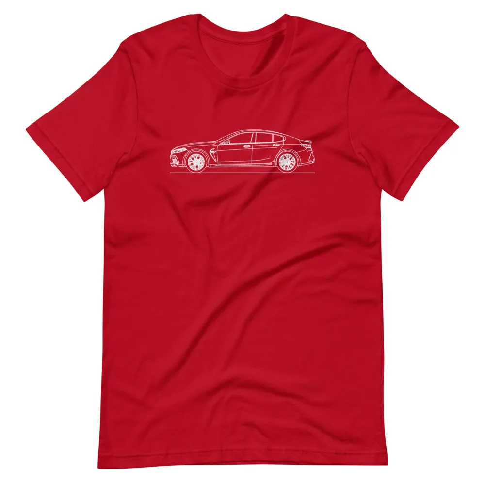 BMW F93 M8 Gran Coupé silhouette T-shirt