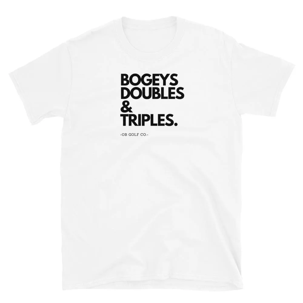 Bogeys Doubles & Triples T-Shirt