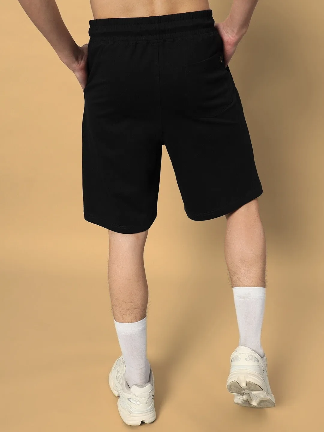 Bold Regular Fit Shorts (Black)