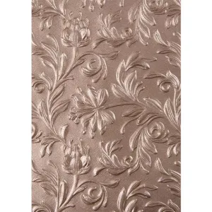Botanical 3D Texture Fades Embossing Folder 662716 Sizzix