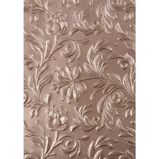 Botanical 3D Texture Fades Embossing Folder 662716 Sizzix