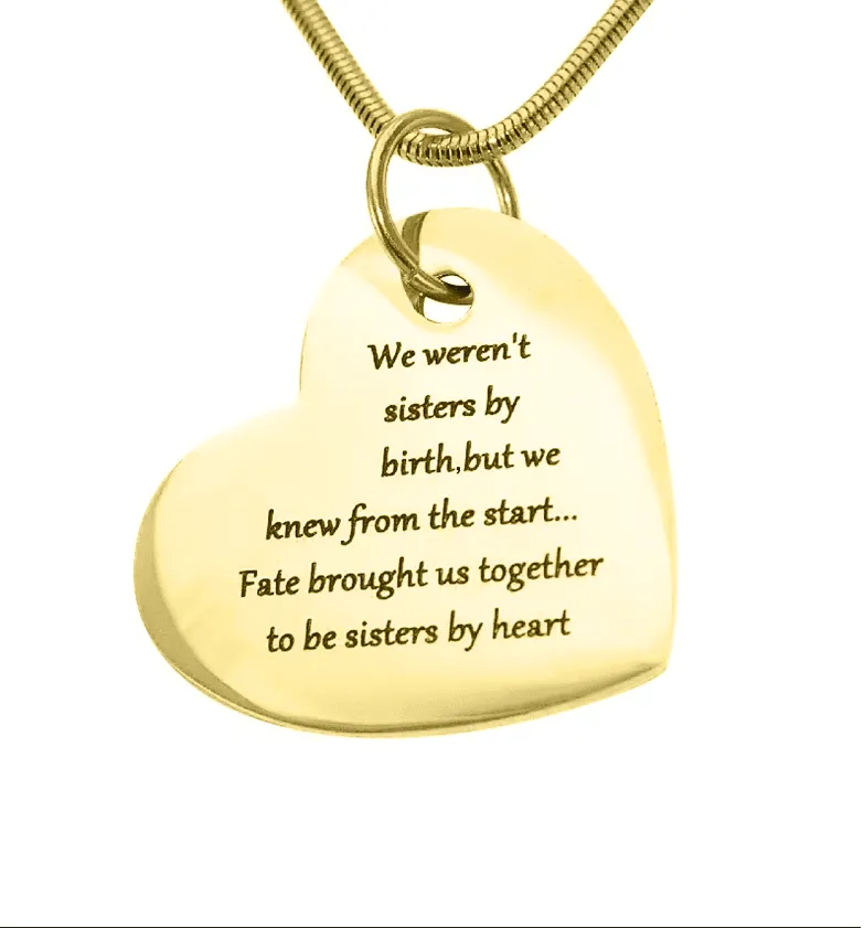 Bottom of My Heart Necklace