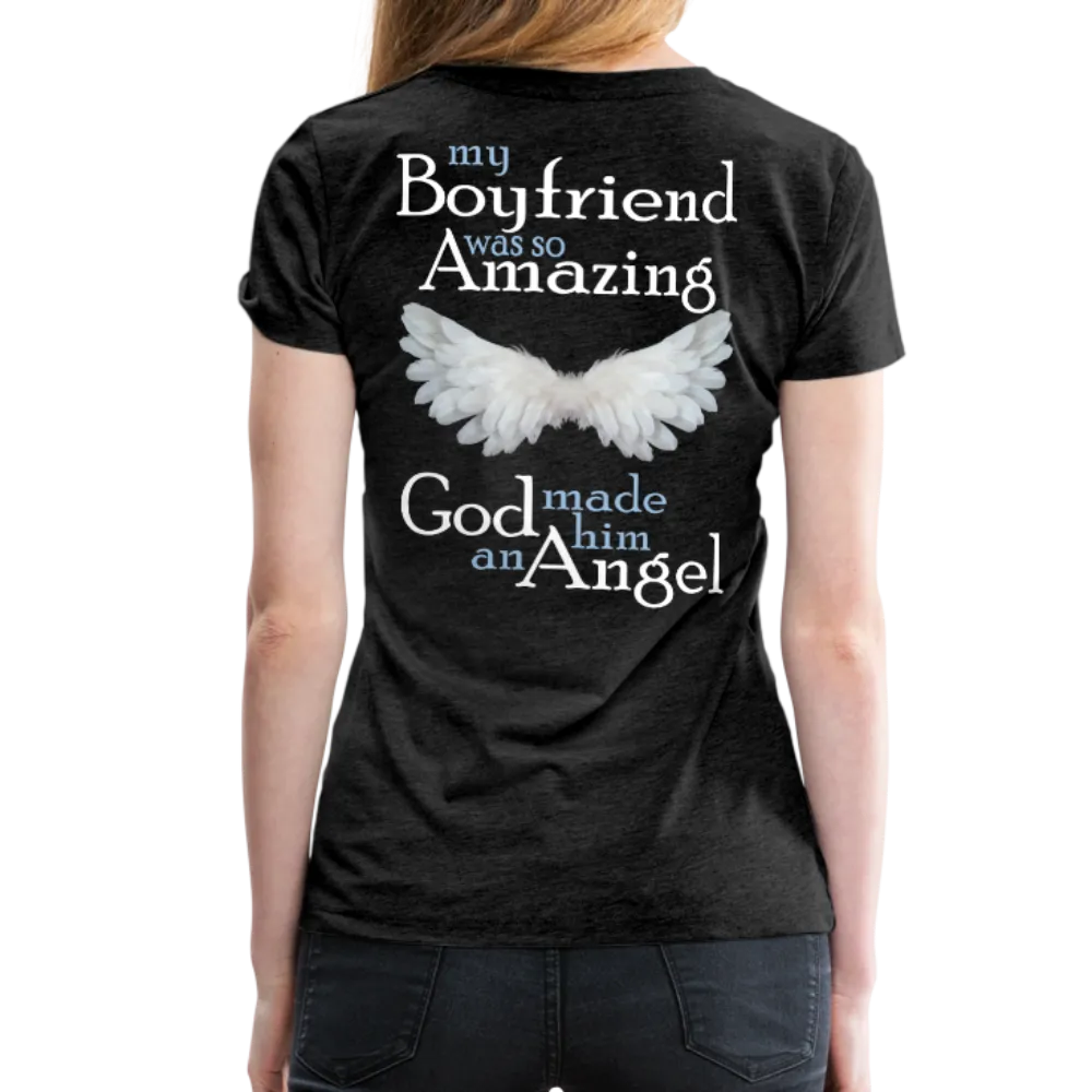 Boyfriend Amazing Angel Women’s Premium T-Shirt