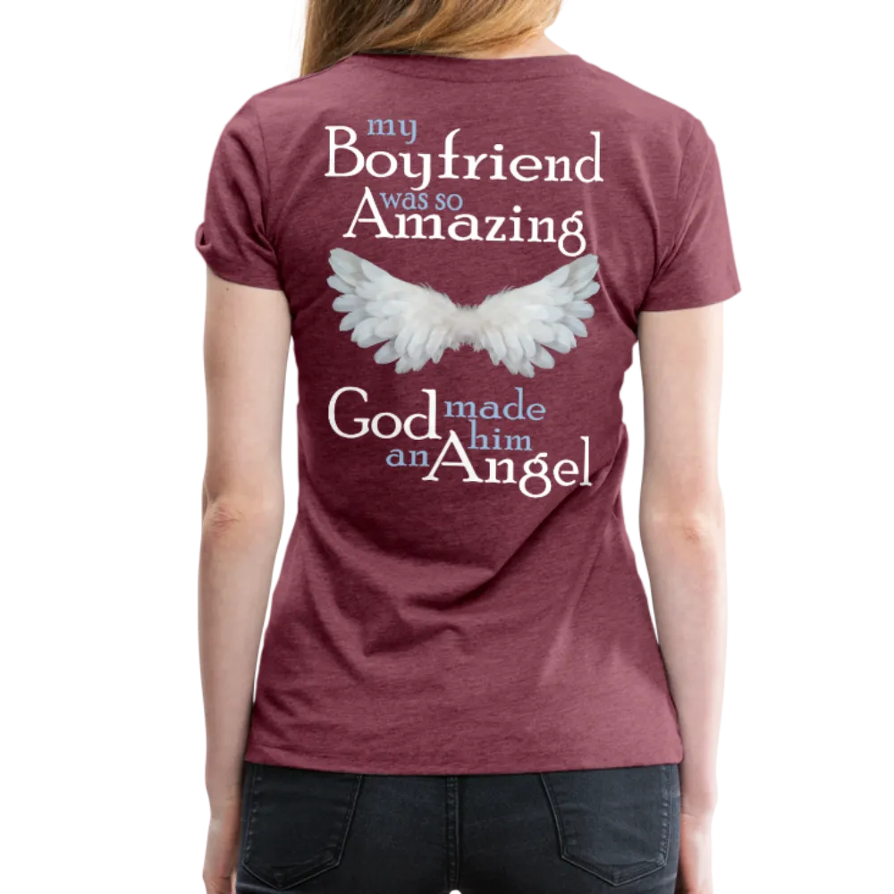 Boyfriend Amazing Angel Women’s Premium T-Shirt
