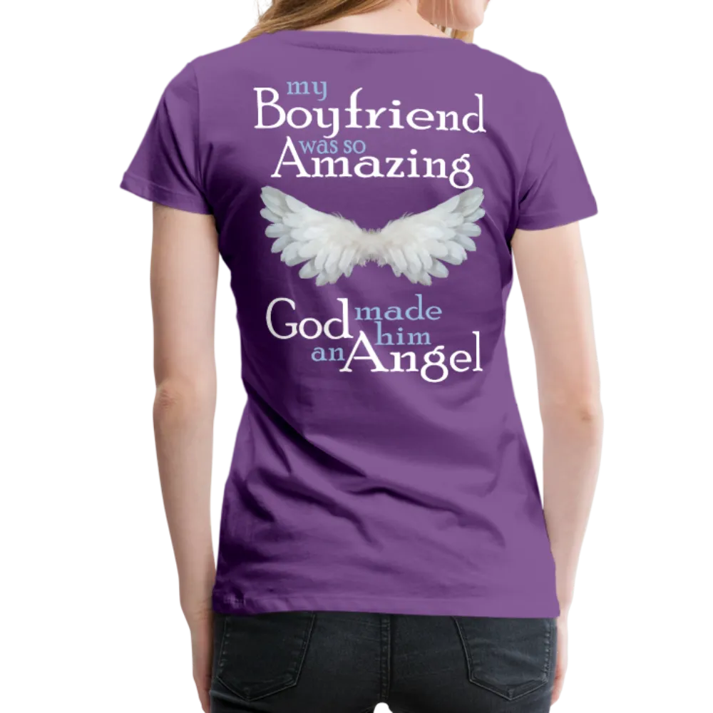 Boyfriend Amazing Angel Women’s Premium T-Shirt
