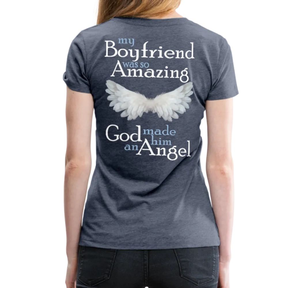 Boyfriend Amazing Angel Women’s Premium T-Shirt