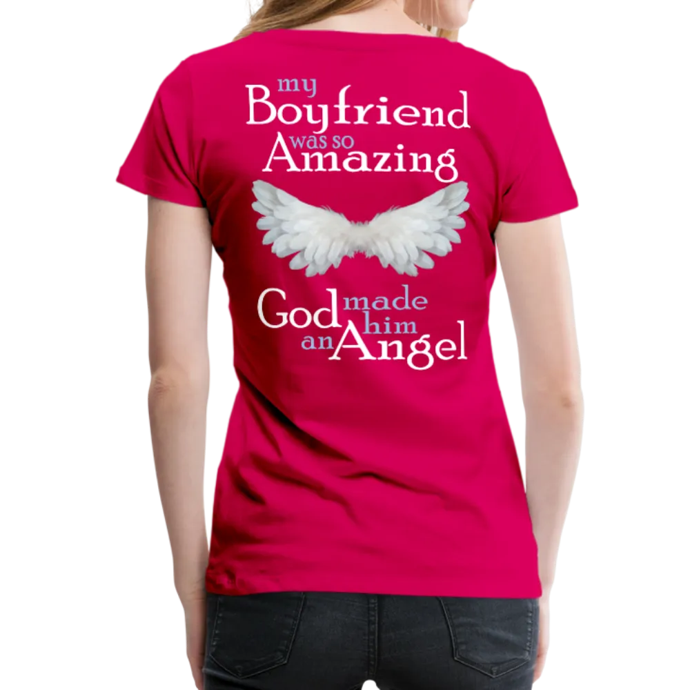 Boyfriend Amazing Angel Women’s Premium T-Shirt