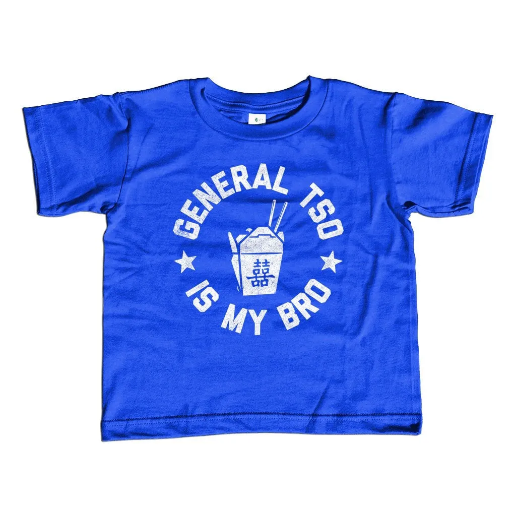 Boy's General Tso Is My Bro T-Shirt Funny Hipster Foodie