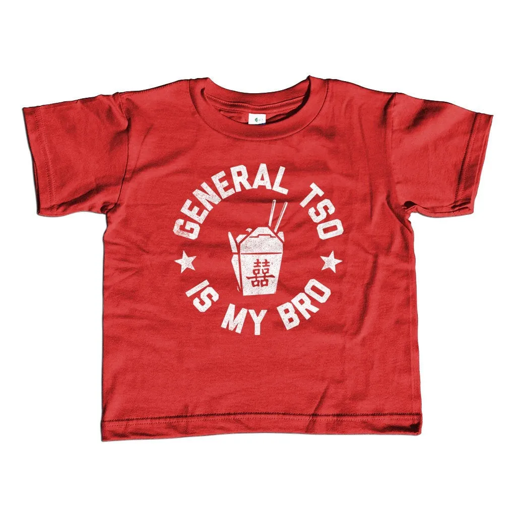 Boy's General Tso Is My Bro T-Shirt Funny Hipster Foodie