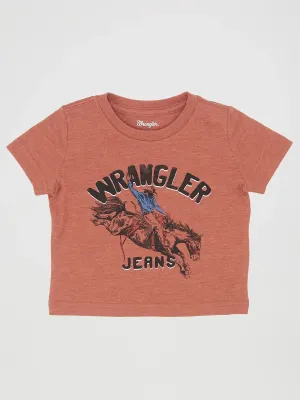 Boy's Wrangler Short Sleeve Graphic T-shirt - Redwood Heather