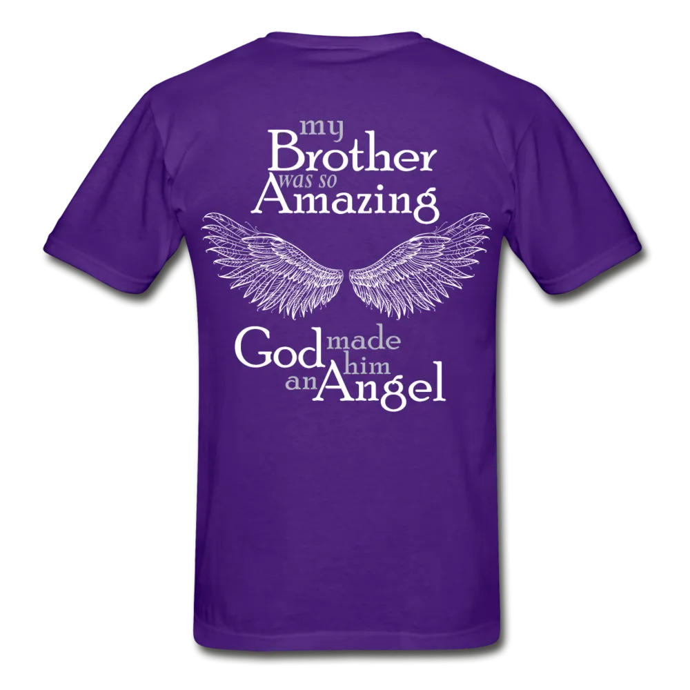 Brother Amazing Angel Sister of An Angel Gildan Ultra Cotton Adult T-Shirt