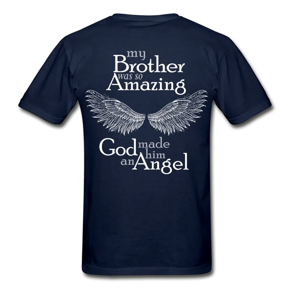 Brother Amazing Angel Sister of An Angel Gildan Ultra Cotton Adult T-Shirt