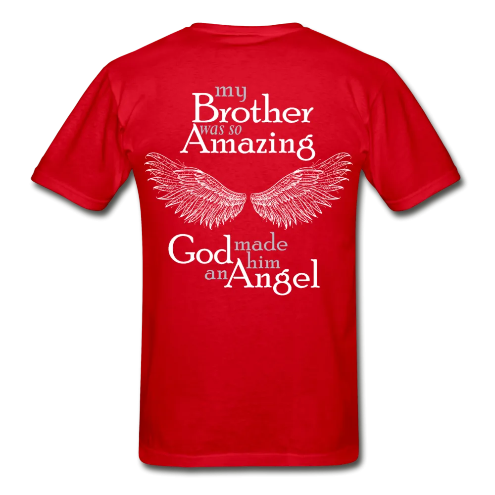 Brother Amazing Angel Sister of An Angel Gildan Ultra Cotton Adult T-Shirt