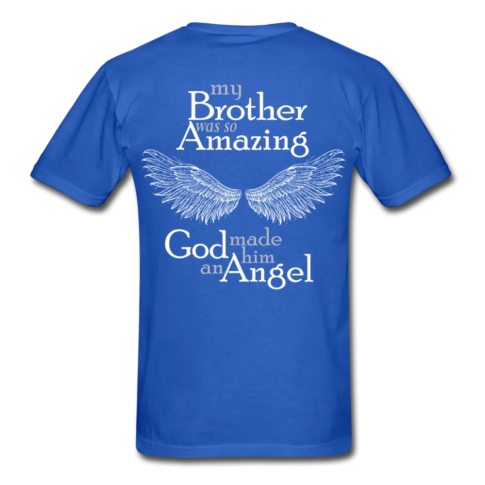 Brother Amazing Angel Sister of An Angel Gildan Ultra Cotton Adult T-Shirt
