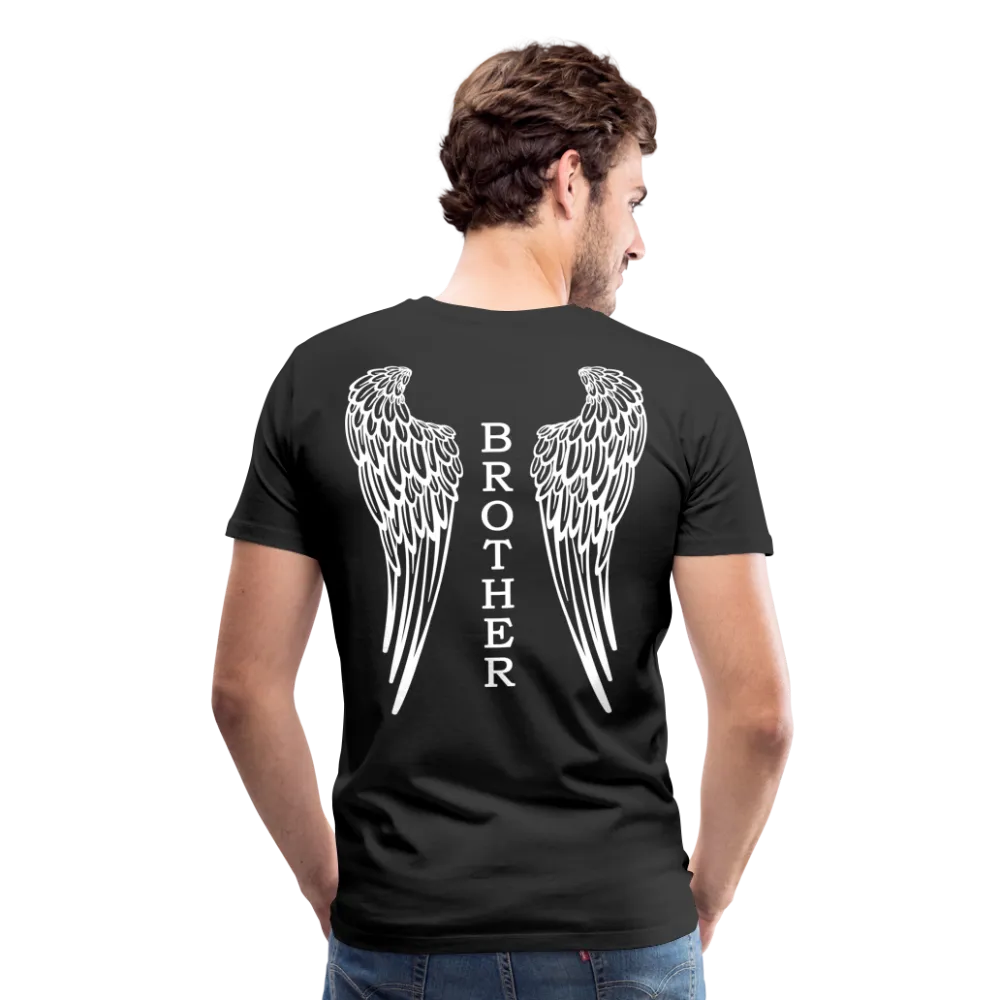 Brother Long Angel Wings Men's Premium T-Shirt