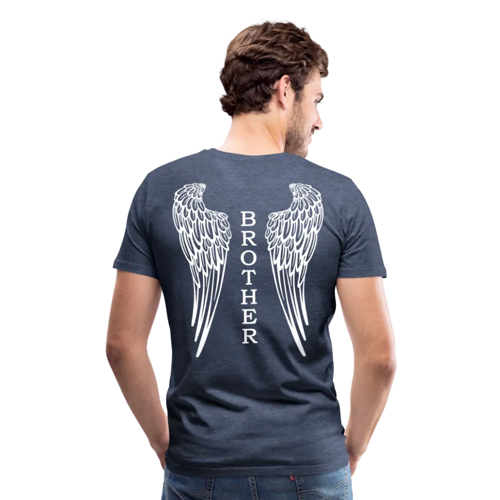 Brother Long Angel Wings Men's Premium T-Shirt