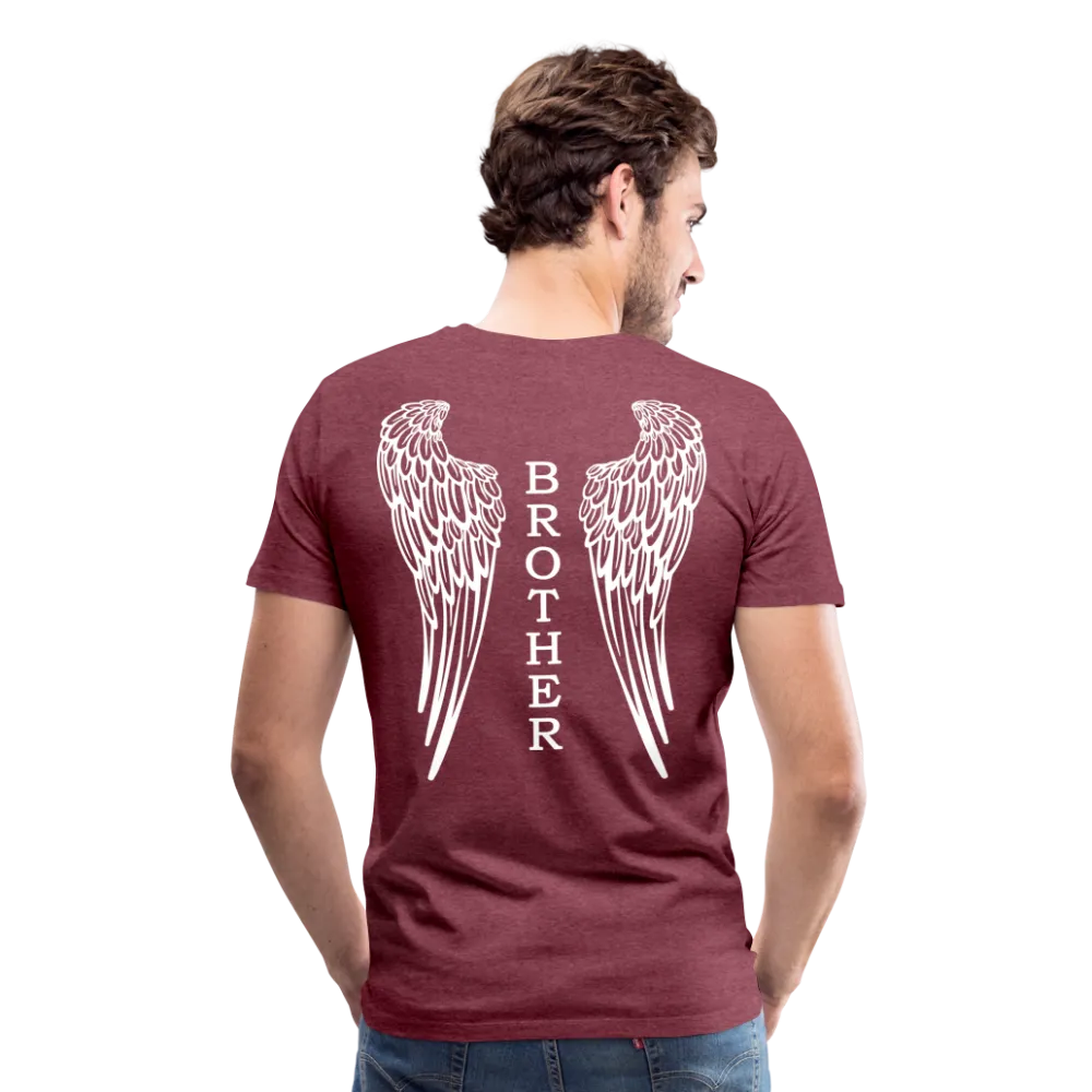 Brother Long Angel Wings Men's Premium T-Shirt