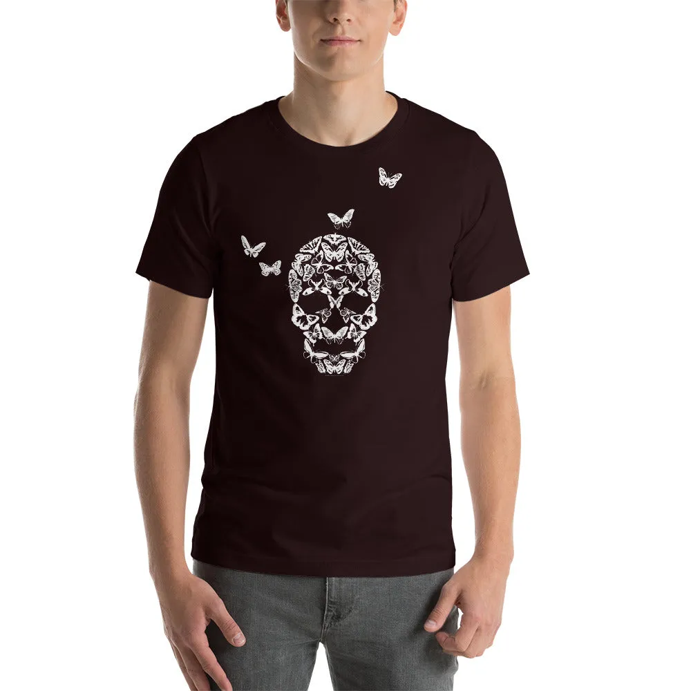 Butterfly Skull Face T-Shirt