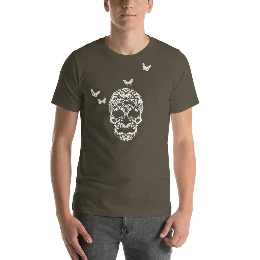 Butterfly Skull Face T-Shirt