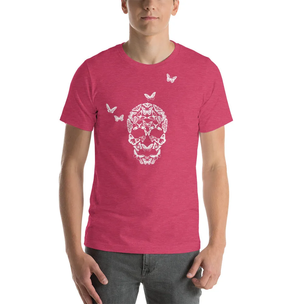 Butterfly Skull Face T-Shirt