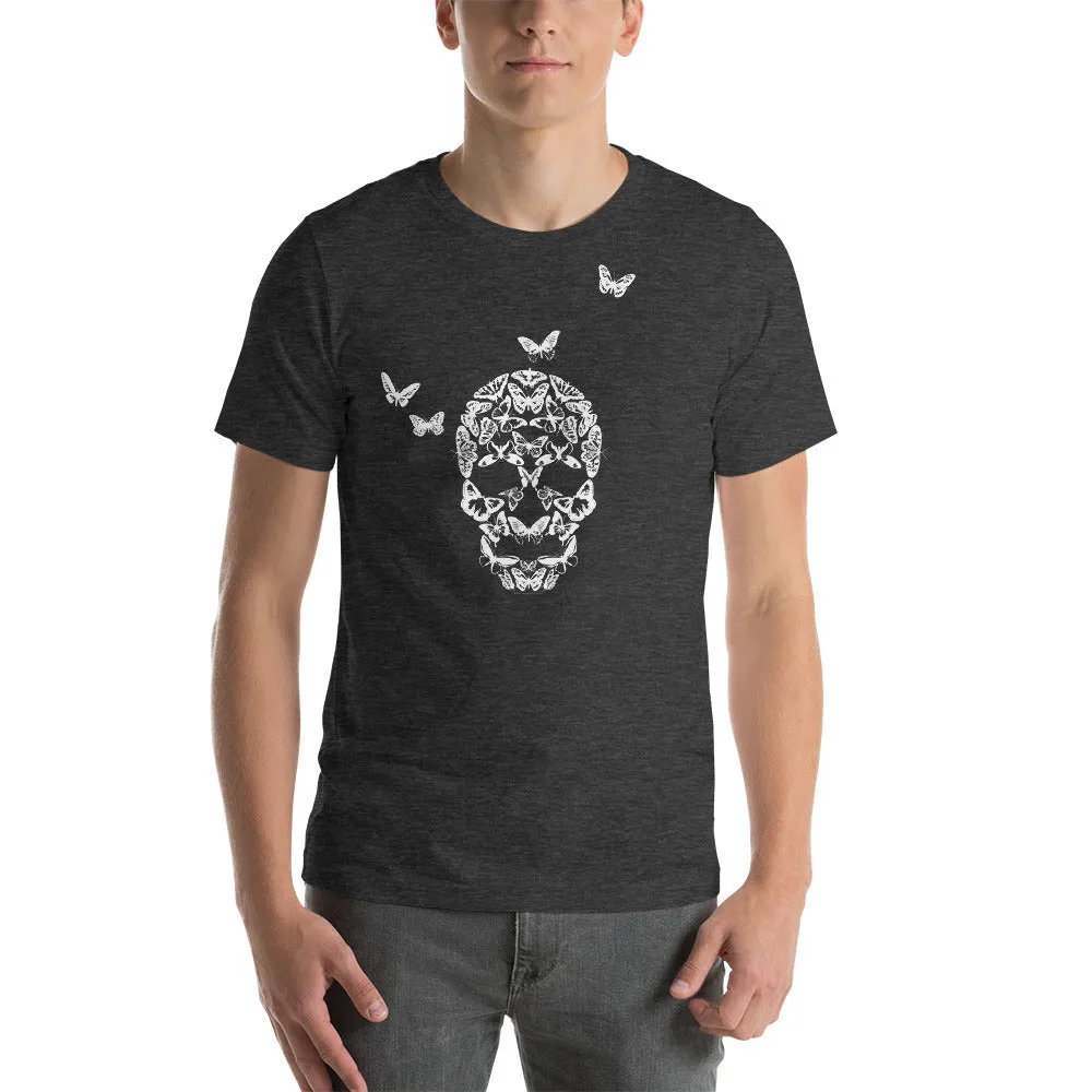 Butterfly Skull Face T-Shirt