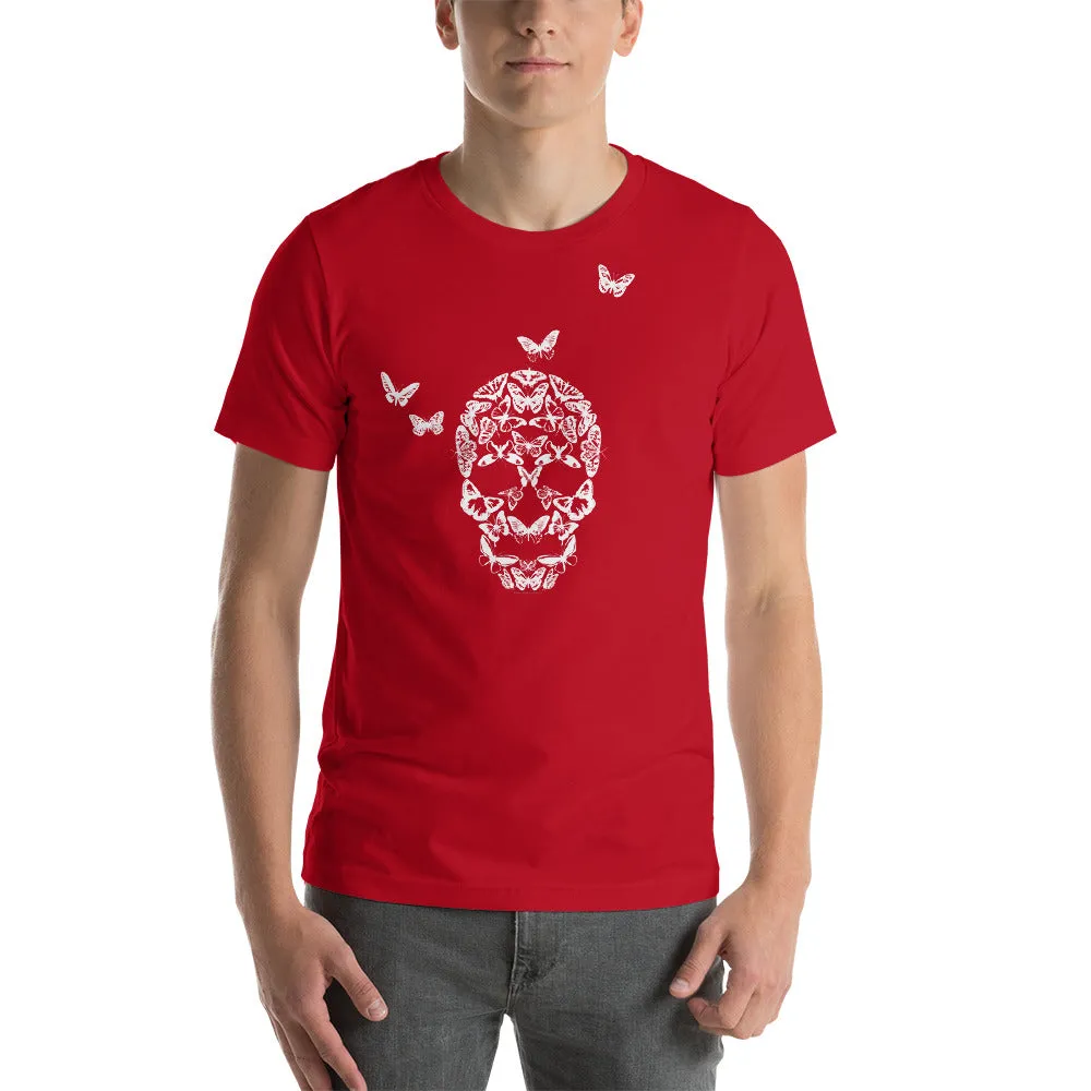 Butterfly Skull Face T-Shirt