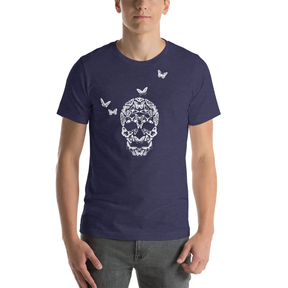 Butterfly Skull Face T-Shirt