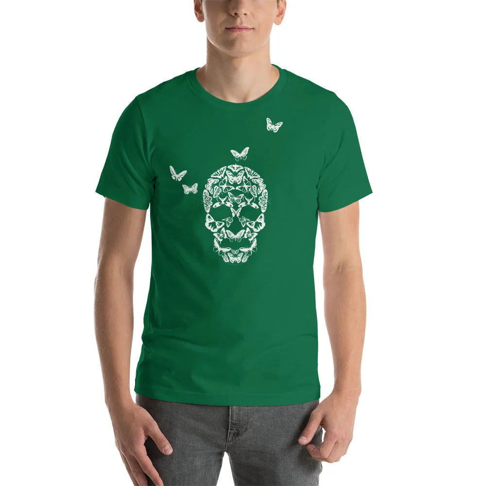 Butterfly Skull Face T-Shirt