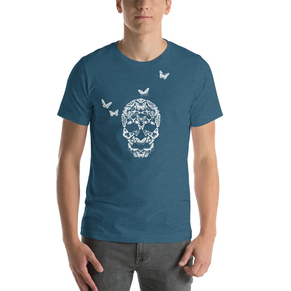 Butterfly Skull Face T-Shirt