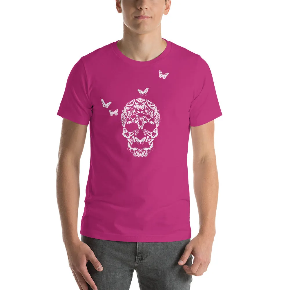 Butterfly Skull Face T-Shirt