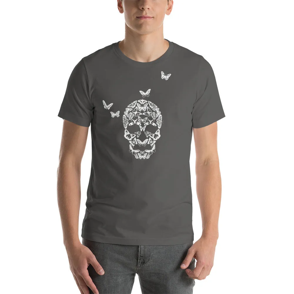 Butterfly Skull Face T-Shirt