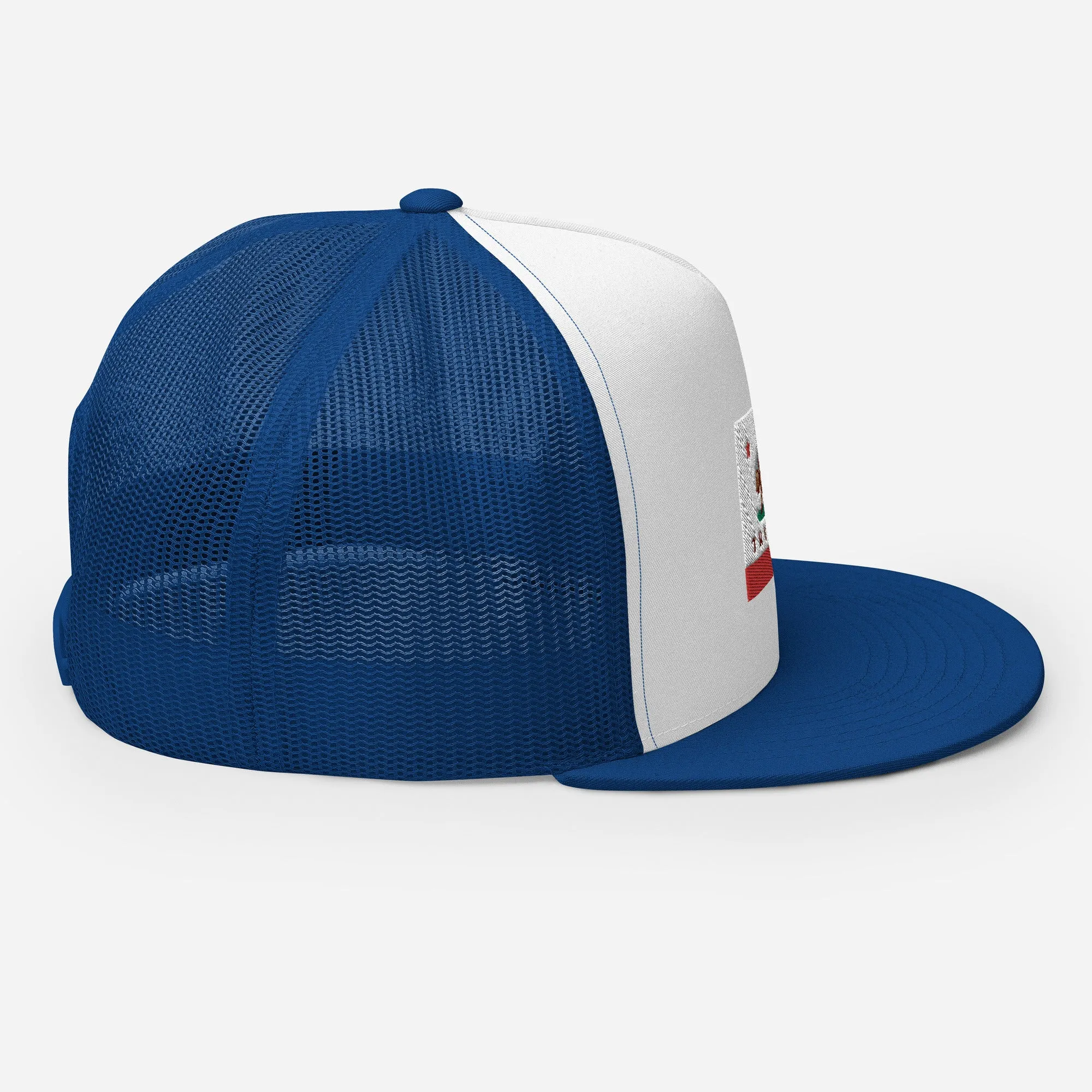 CA Flag Truckee Trucker Cap