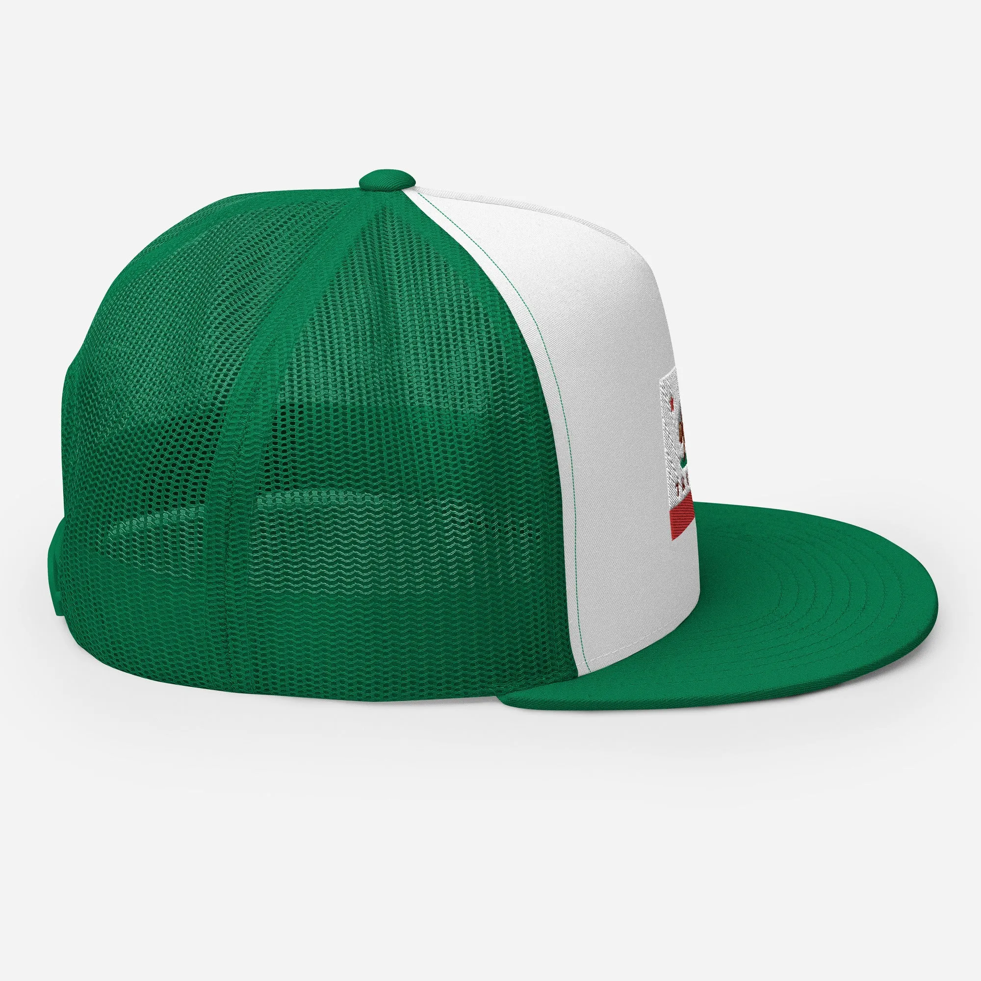 CA Flag Truckee Trucker Cap