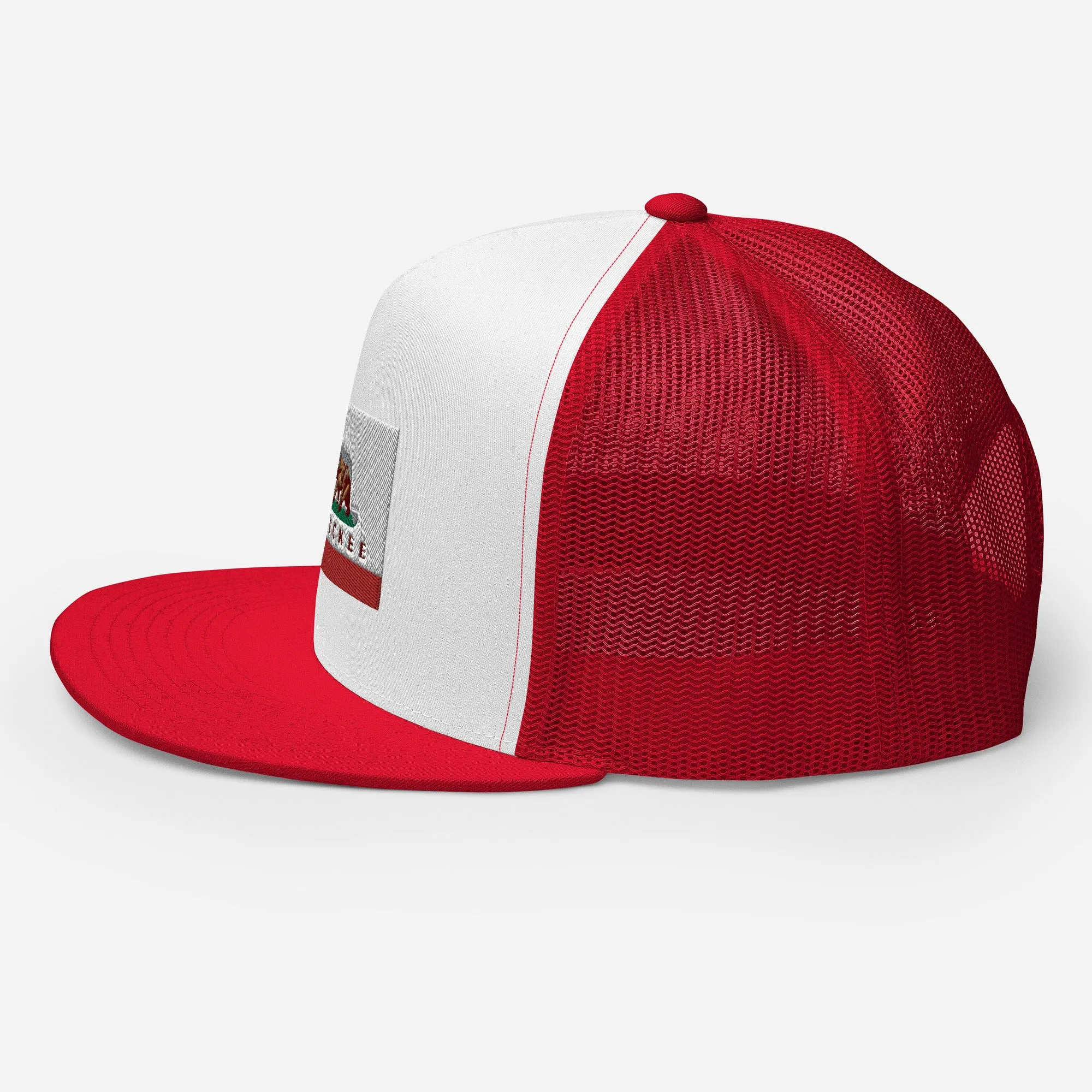 CA Flag Truckee Trucker Cap