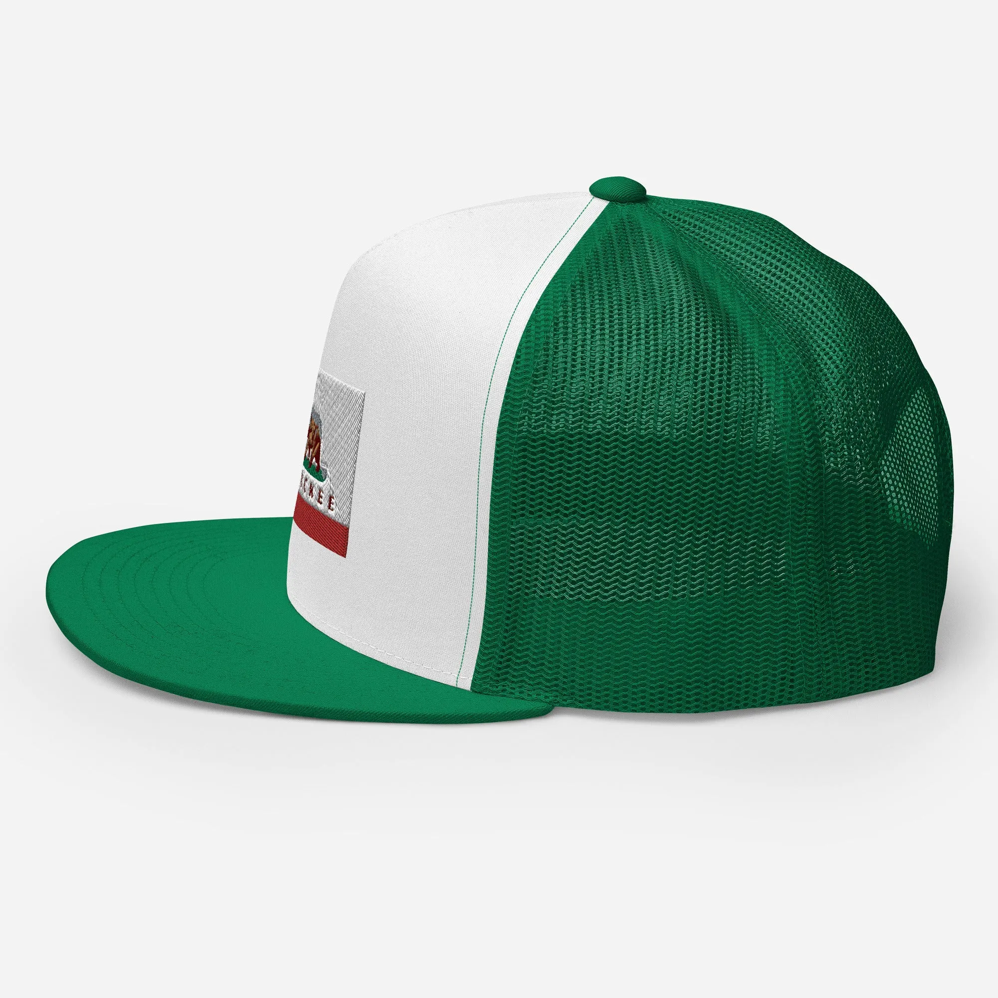CA Flag Truckee Trucker Cap