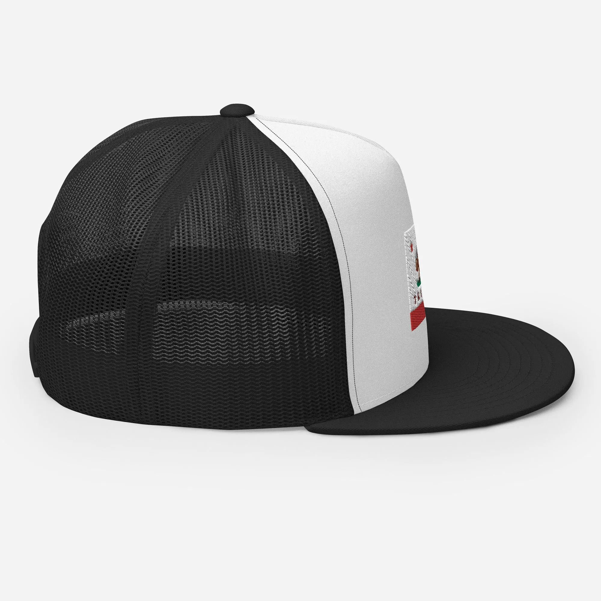 CA Flag Truckee Trucker Cap