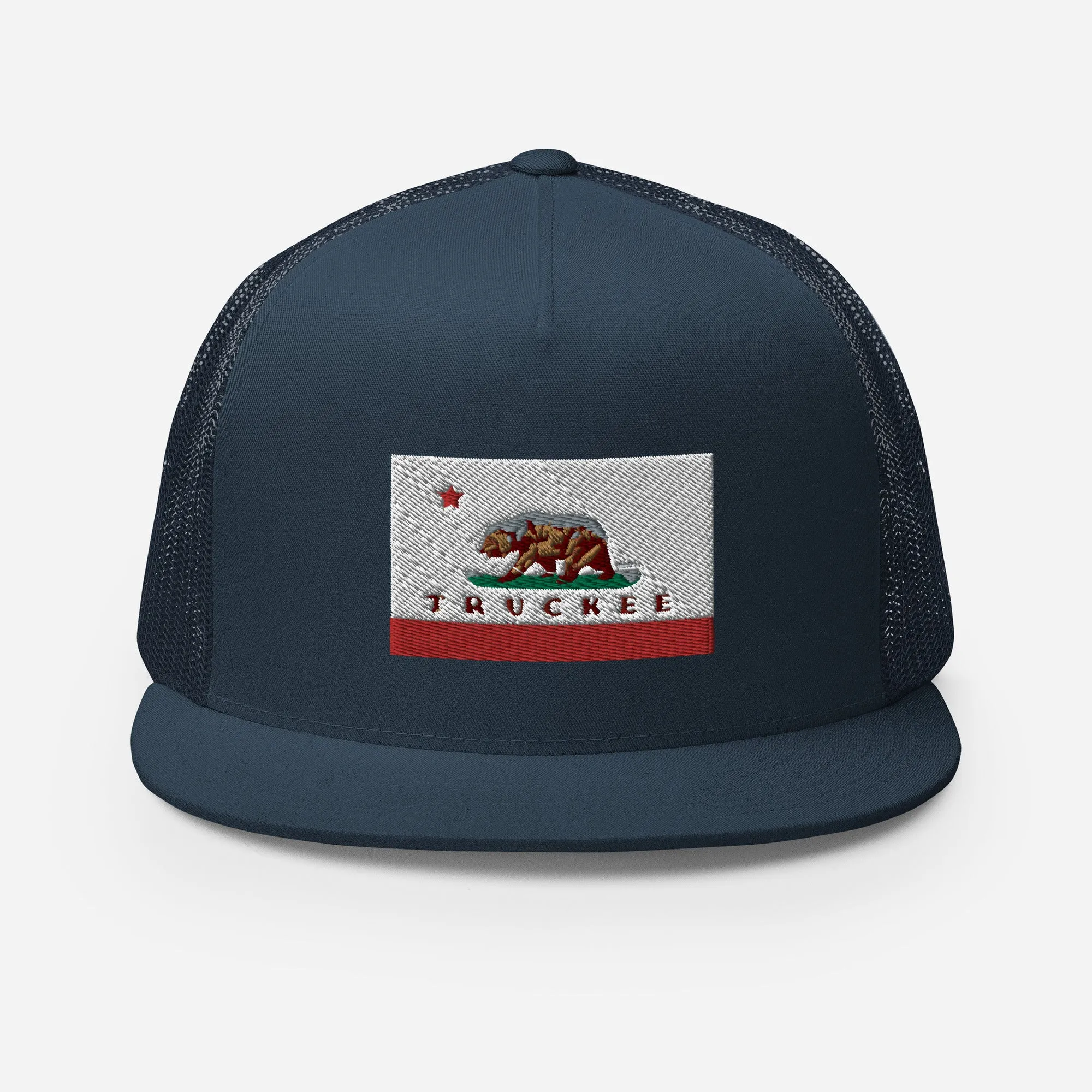 CA Flag Truckee Trucker Cap