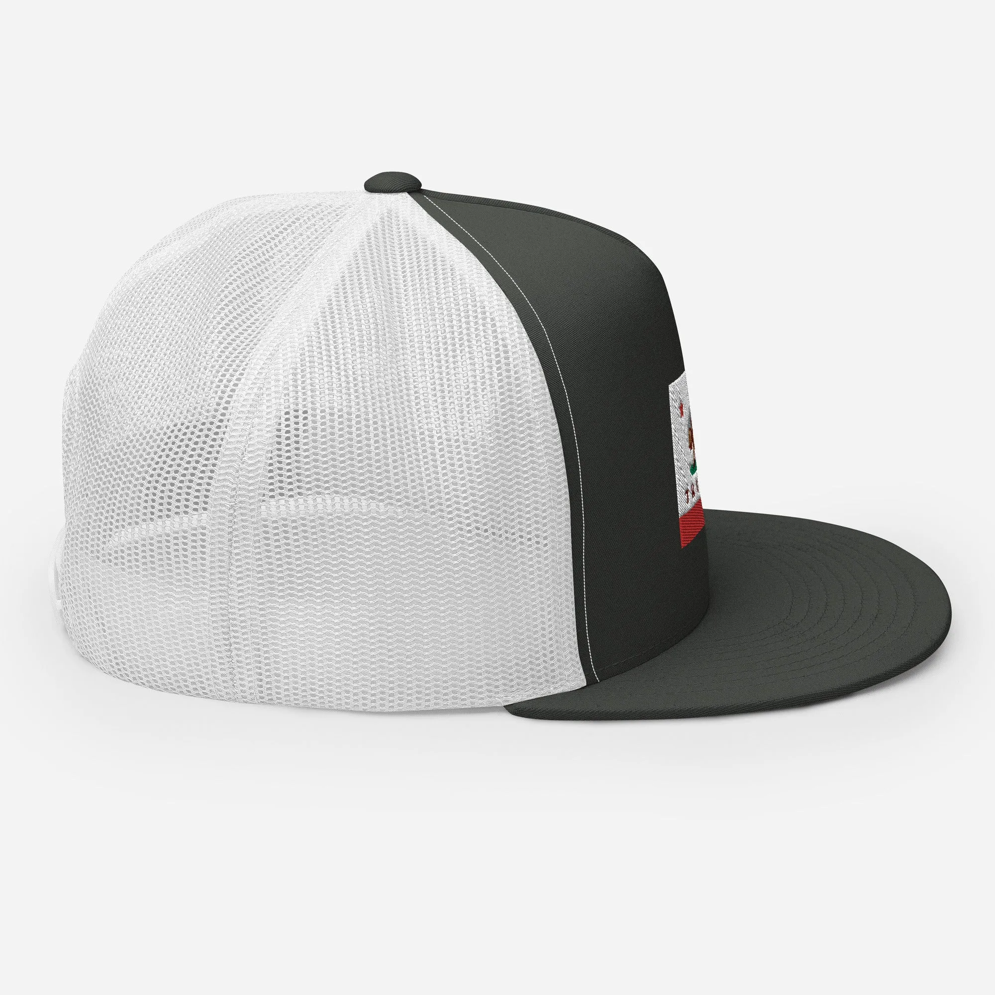 CA Flag Truckee Trucker Cap
