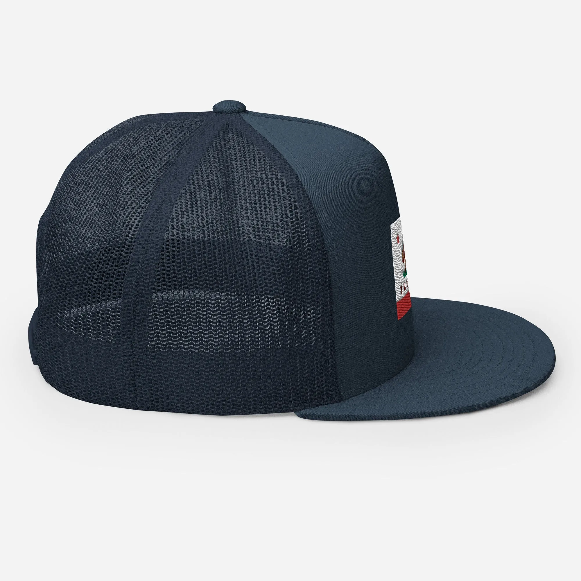 CA Flag Truckee Trucker Cap