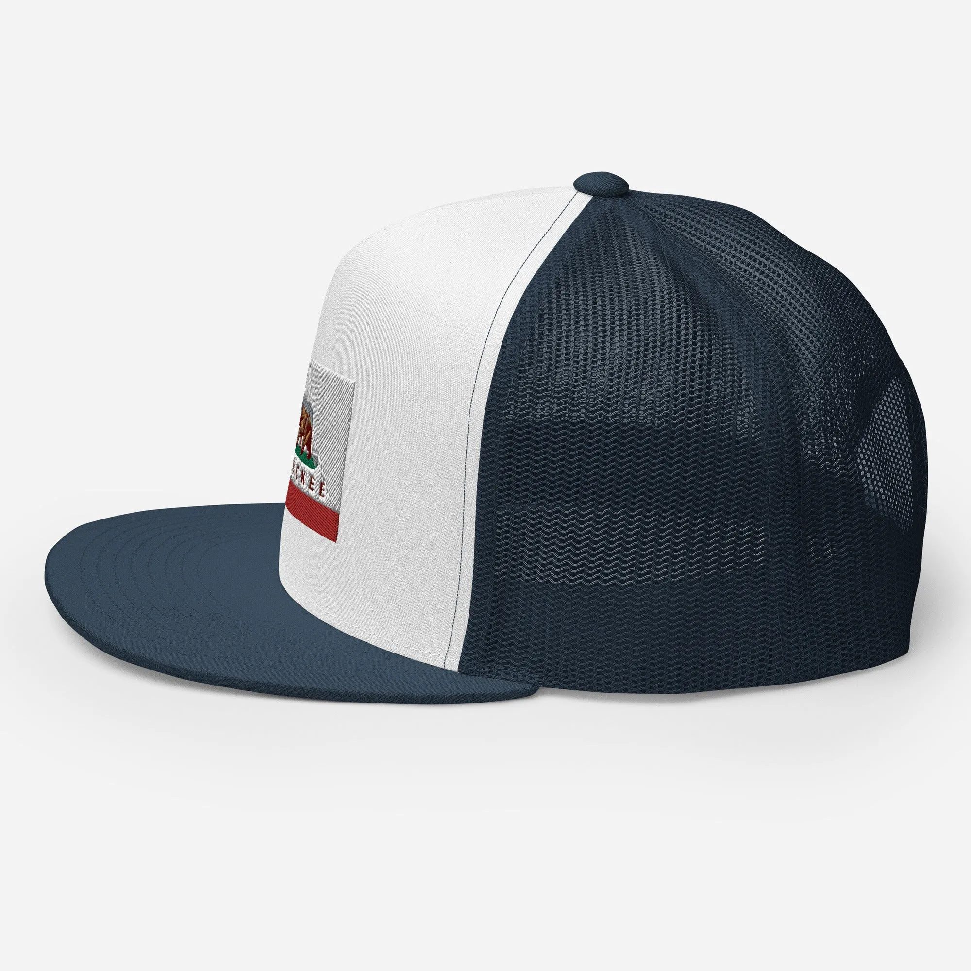 CA Flag Truckee Trucker Cap