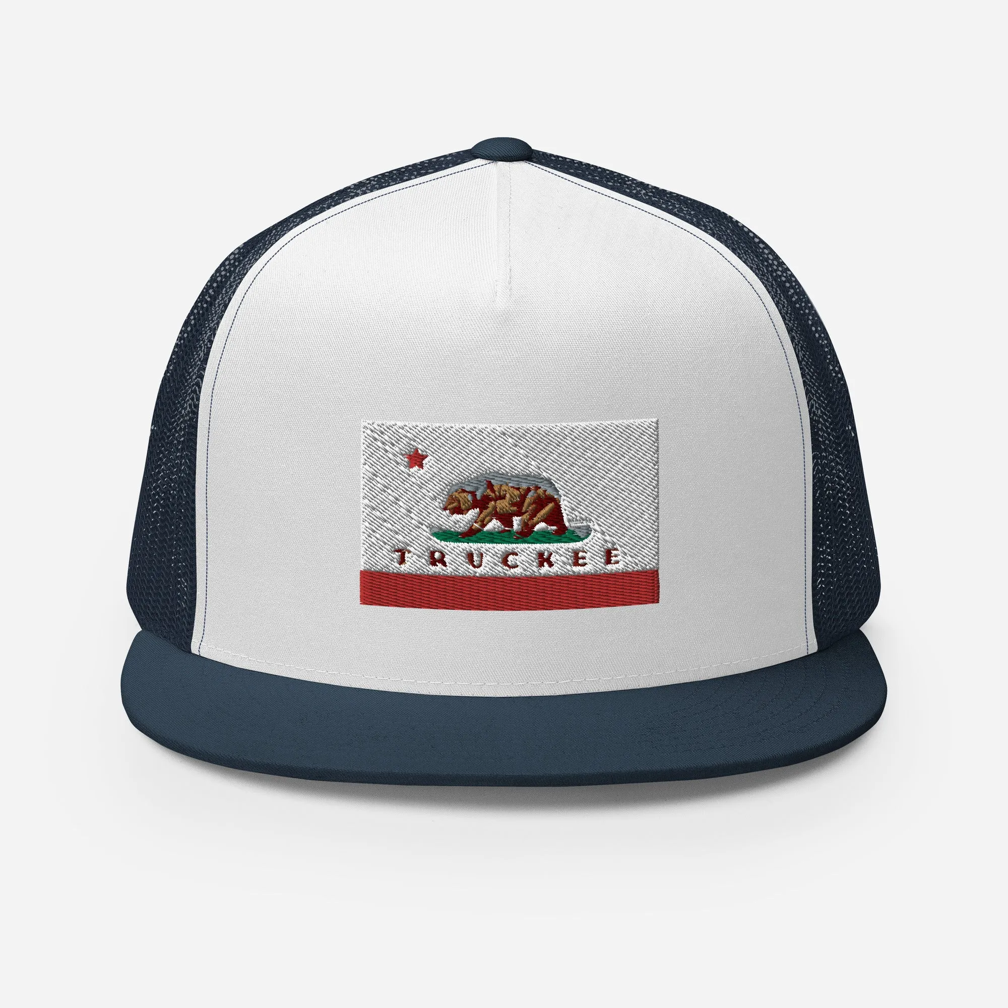 CA Flag Truckee Trucker Cap