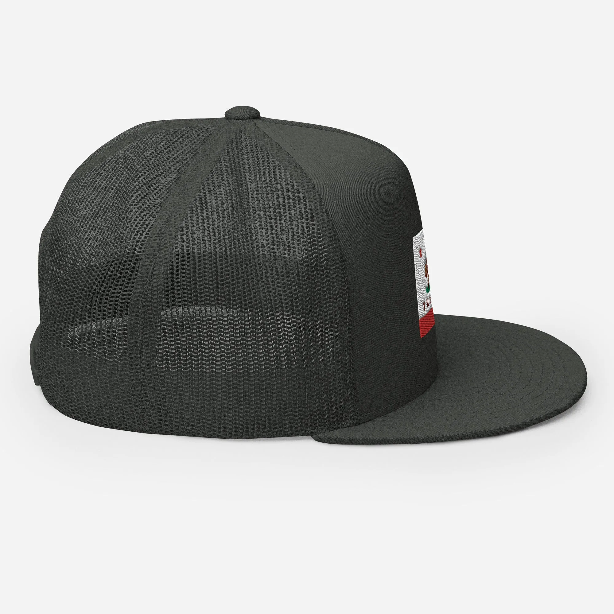 CA Flag Truckee Trucker Cap