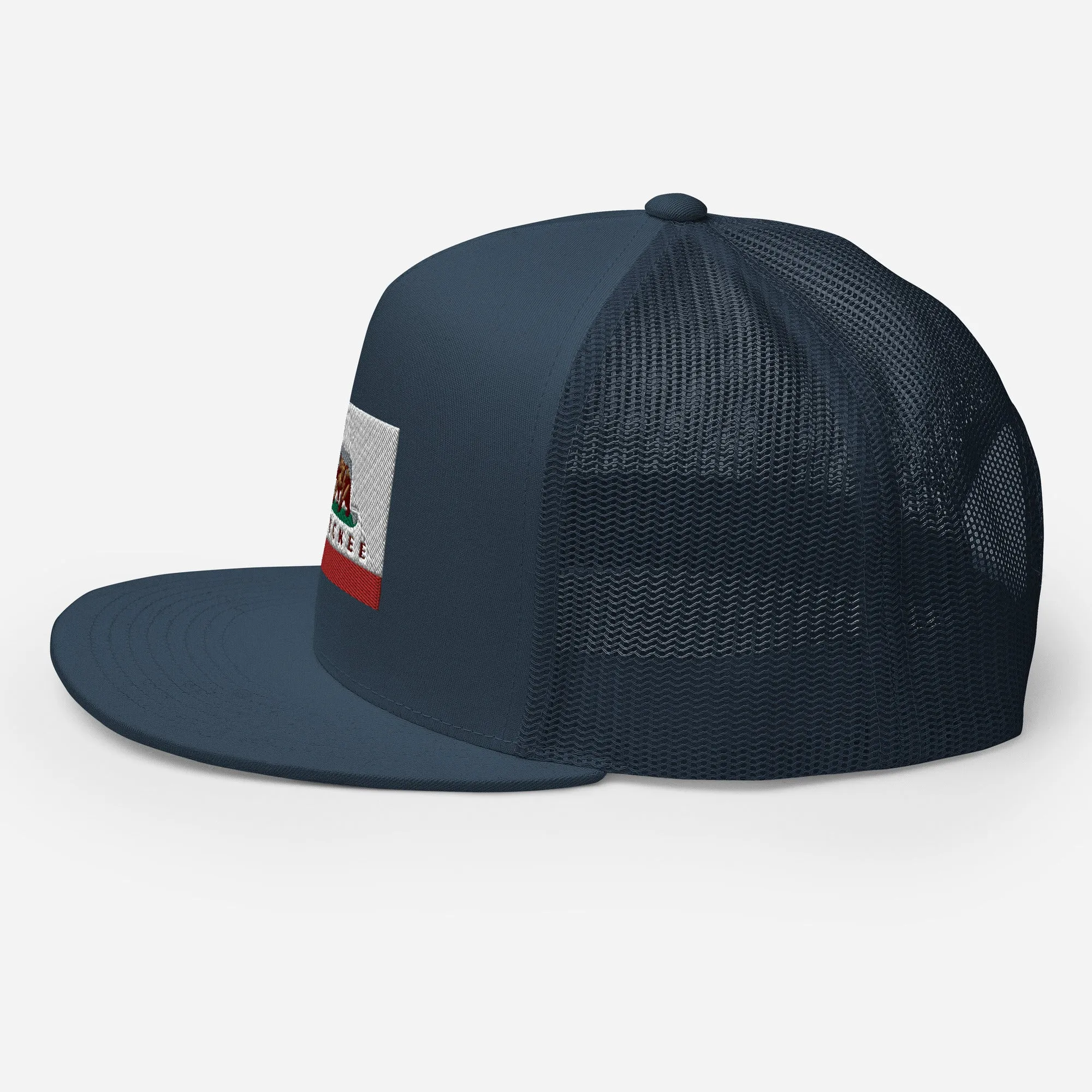 CA Flag Truckee Trucker Cap